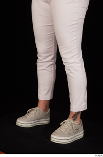 Donna calf dressed sneakers white pants 0002.jpg